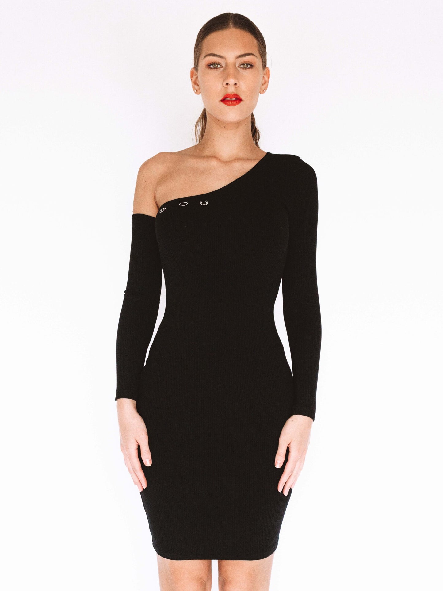 Onyx Glove Dress