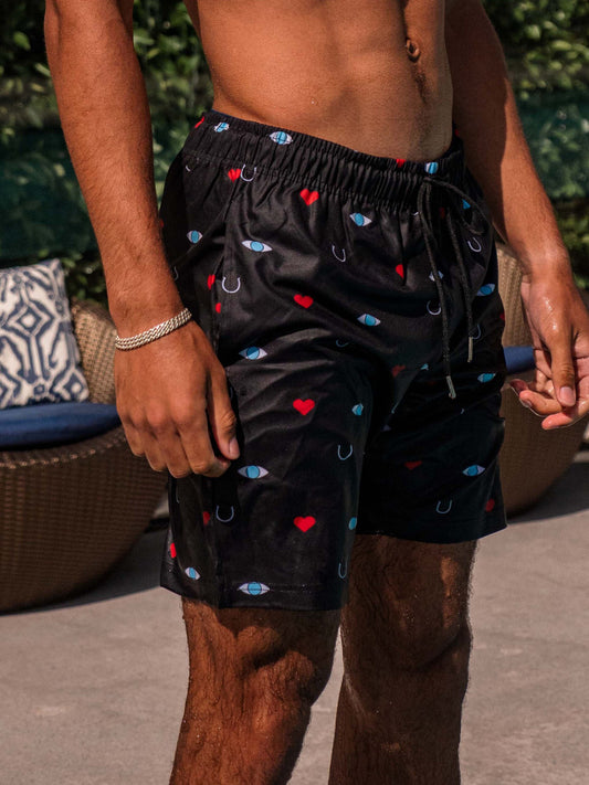 Monogram Swim Trunks