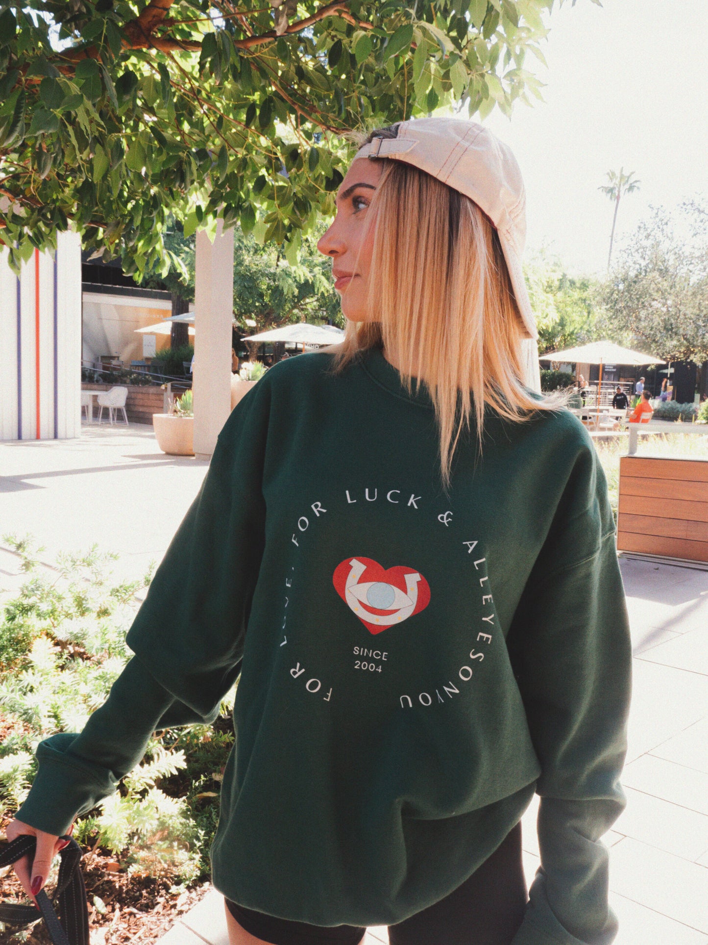 Forest Green Essentials Sweater