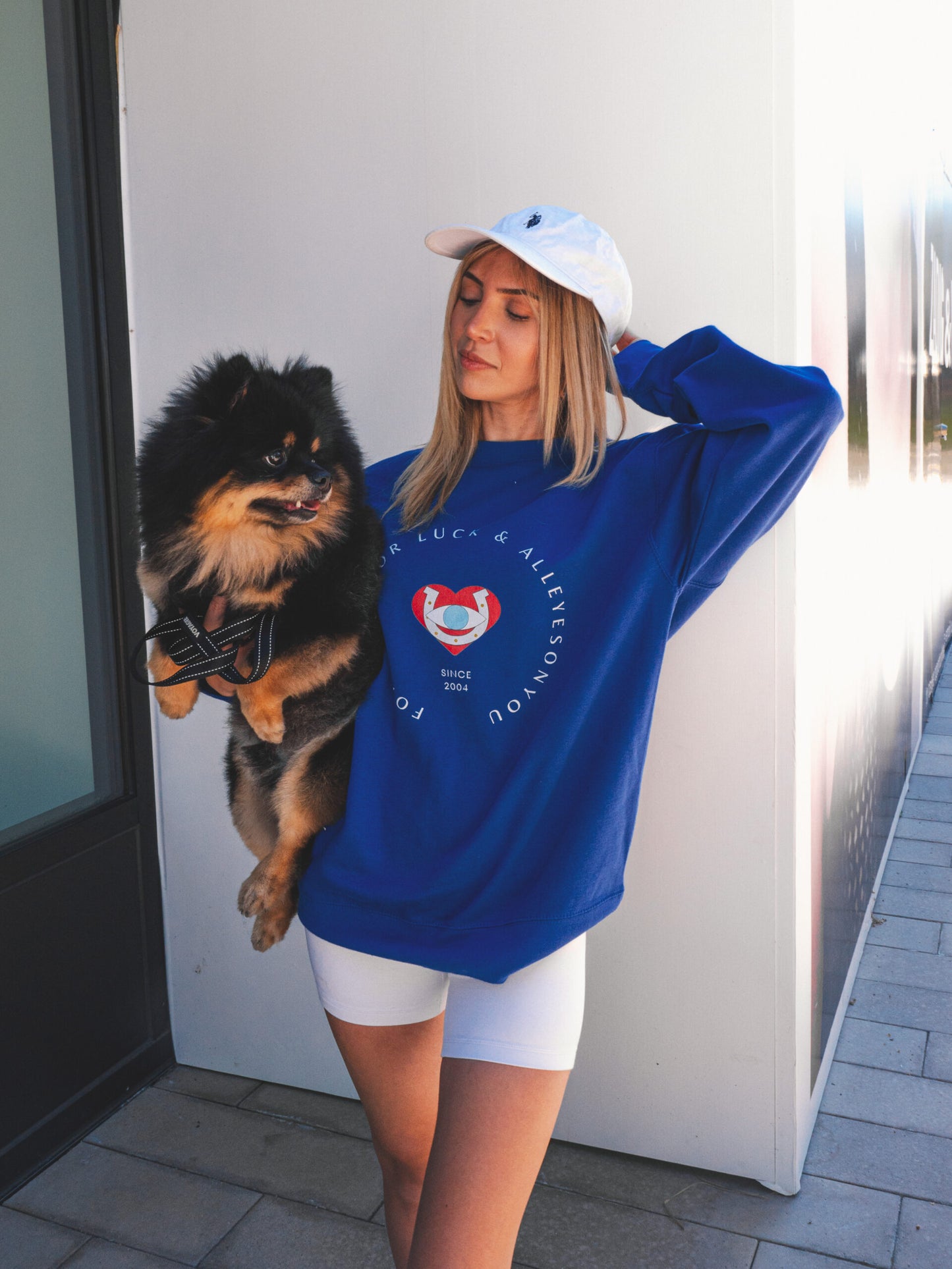 Royal Blue Essentials Sweater