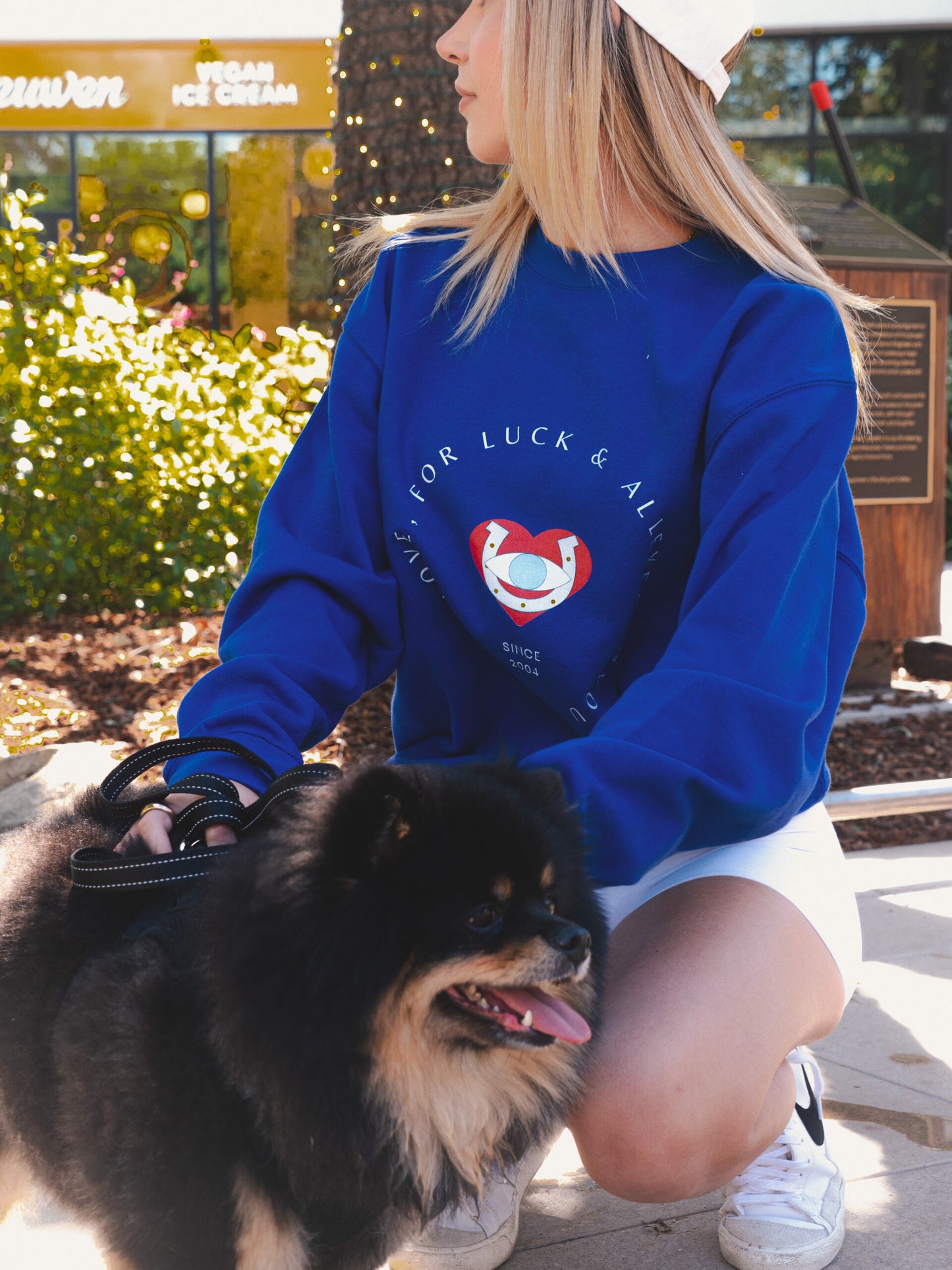 Royal Blue Essentials Sweater